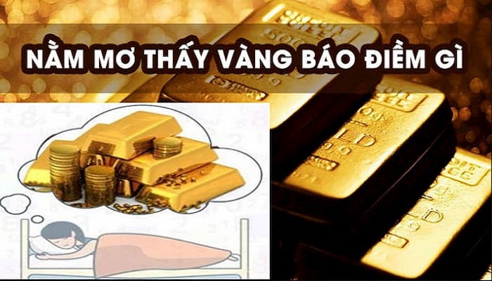 Mơ thấy vàng ròng